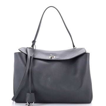Balenciaga Rodeo Shoulder Bag Leather Large