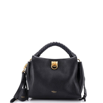 Mulberry Iris Shoulder Bag Leather with Braided Detail Small