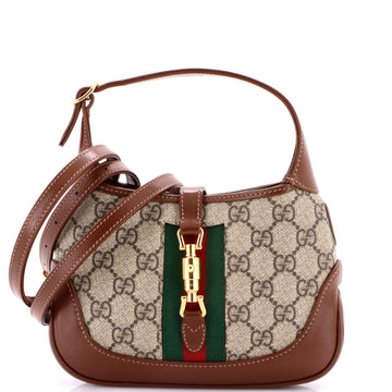 Gucci Jackie 1961 Hobo GG Coated Canvas Mini