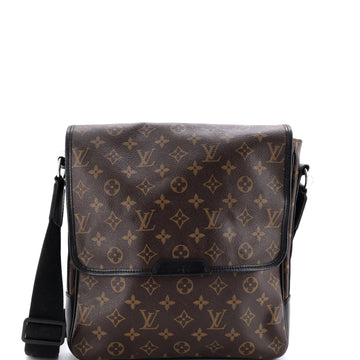 Louis Vuitton Bass Messenger Bag Macassar Monogram Canvas MM