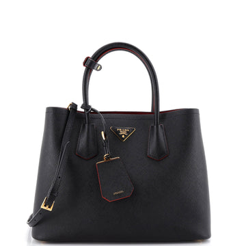 Prada Cuir Double Tote Saffiano Leather Medium