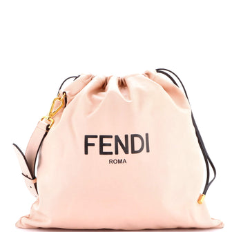 Fendi Pack Pouch Crossbody Bag Leather Medium
