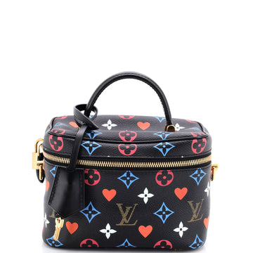 Louis Vuitton Vanity Handbag Limited Edition Game On Multicolor Monogram PM