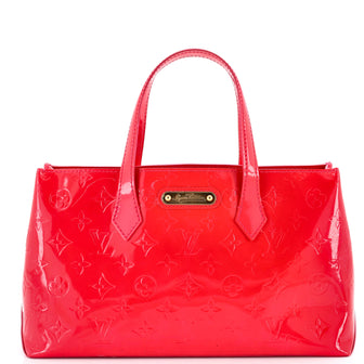 Louis Vuitton Wilshire Handbag Monogram Vernis PM