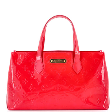 Louis Vuitton Wilshire Handbag Monogram Vernis PM