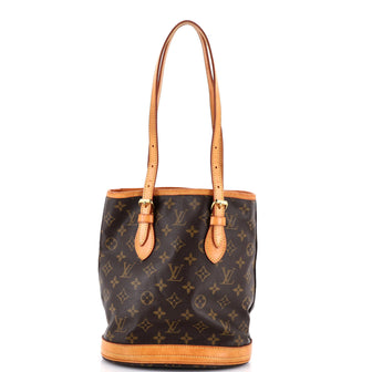 Louis Vuitton Petit Bucket Bag Monogram Canvas