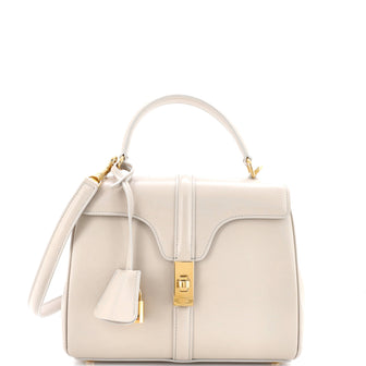 Celine 16 Top Handle Bag Smooth Calfskin Small