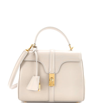 Celine 16 Top Handle Bag Smooth Calfskin Small