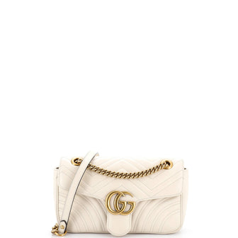 Gucci GG Marmont Flap Bag Matelasse Leather Small