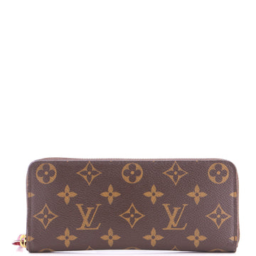 Louis Vuitton Clemence Wallet Monogram Canvas