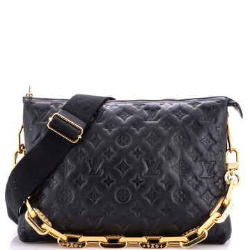 Louis Vuitton Coussin Bag Monogram Embossed Lambskin MM