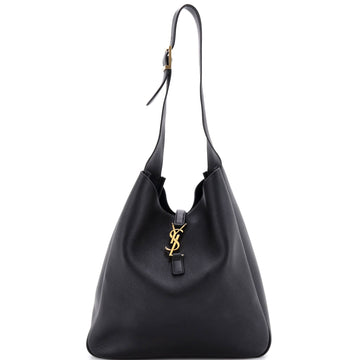 Saint Laurent Le 5 a 7 Supple Hobo Leather Large