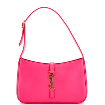 Saint Laurent Le 5 a 7 Hobo Leather Small
