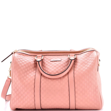 Gucci Joy Boston Bag Microguccissima Leather Medium