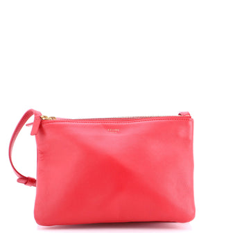 Celine Trio Crossbody Bag Leather Small