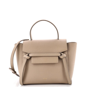 Celine Belt Bag Textured Leather Nano