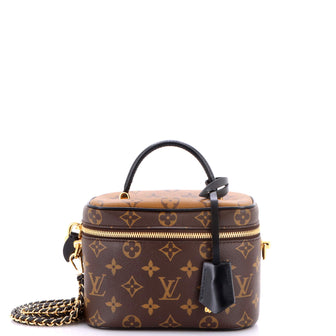 Louis Vuitton Vanity Handbag Reverse Monogram Canvas PM