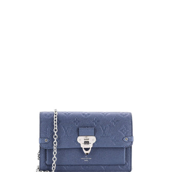 Louis Vuitton Vavin Chain Wallet NM Monogram Empreinte Leather