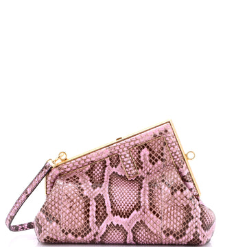 Fendi First Bag Python Small