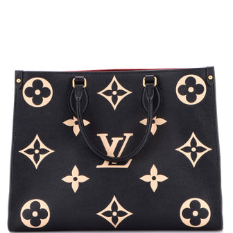 Louis Vuitton OnTheGo Tote Bicolor Monogram Empreinte Giant MM