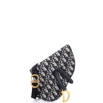 Christian Dior Saddle Belt Bag Oblique Canvas