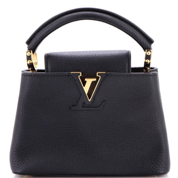 Louis Vuitton Capucines Bag Leather Mini