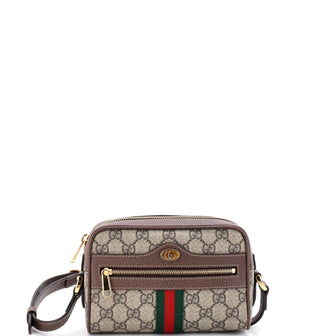 Gucci Ophidia Shoulder Bag GG Coated Canvas Mini