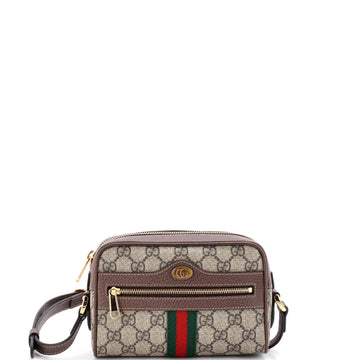 Gucci Ophidia Shoulder Bag GG Coated Canvas Mini