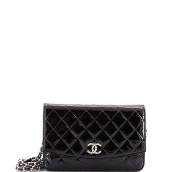 Chanel Brilliant Wallet on Chain Quilted Patent