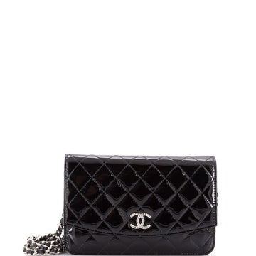 Chanel Brilliant Wallet on Chain Quilted Patent