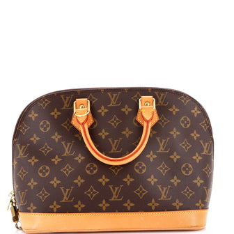 Louis Vuitton Vintage Alma Handbag Monogram Canvas PM