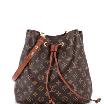 Louis Vuitton NeoNoe Handbag Monogram Canvas with Leather MM