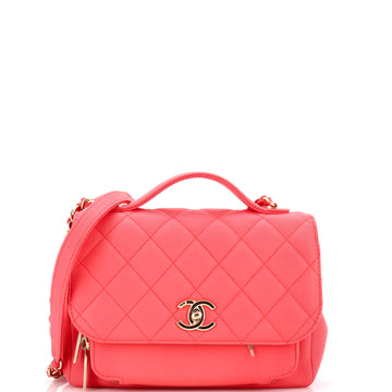 Chanel Business Affinity Flap Bag Quilted Caviar Small