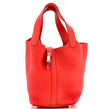 Hermes Picotin Lock Bag Clemence PM