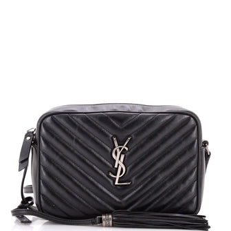 Saint Laurent Lou Camera Bag Matelasse Chevron Leather Small