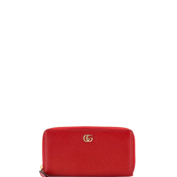 Gucci GG Marmont Zip Around Wallet Leather