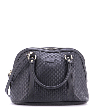 Gucci Convertible Dome Satchel Microguccissima Leather Medium