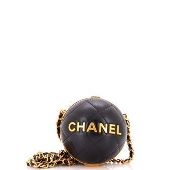 Chanel 22 Sphere Minaudiere Quilted Lambskin