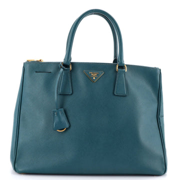 Prada Double Zip Lux Tote Saffiano Leather Large