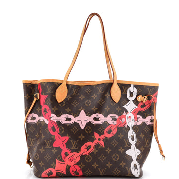 Louis Vuitton Neverfull NM Tote Limited Edition Bay Monogram Canvas MM