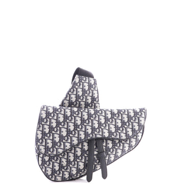Christian Dior Saddle Crossbody Bag Oblique Canvas