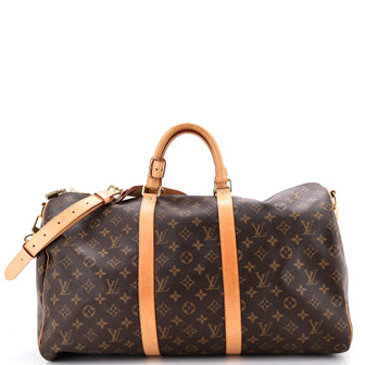 Louis Vuitton Keepall Bandouliere Bag Monogram Canvas 50