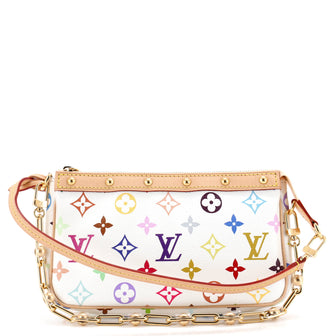 Louis Vuitton x Takashi Murakami Chain Pochette Accessoires NM Monogram Multicolor