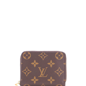 Louis Vuitton Zippy Coin Purse Monogram Canvas
