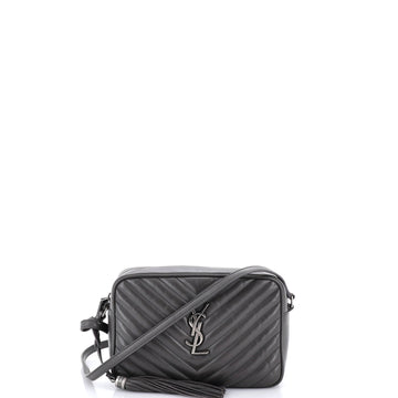 Saint Laurent Lou Camera Bag Matelasse Chevron Leather Small