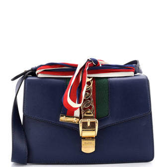 Gucci Sylvie Shoulder Bag Leather Small
