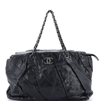 Chanel Twisted Tote Glazed Calfskin East West