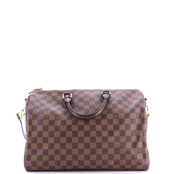 Louis Vuitton Speedy Bandouliere Bag Damier 35
