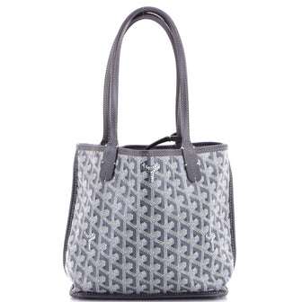 Goyard Anjou Reversible Tote Coated Canvas Mini