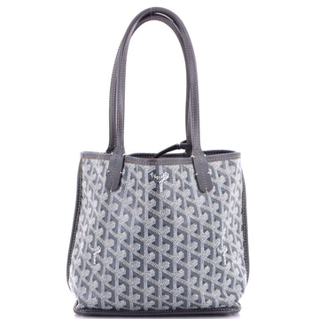 Goyard Anjou Reversible Tote Coated Canvas Mini
